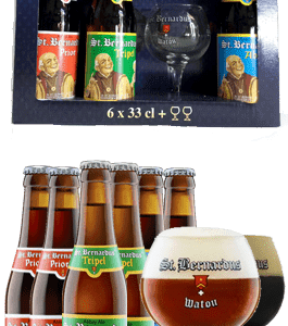 St Bernardus 6 Cervezas 2 copas