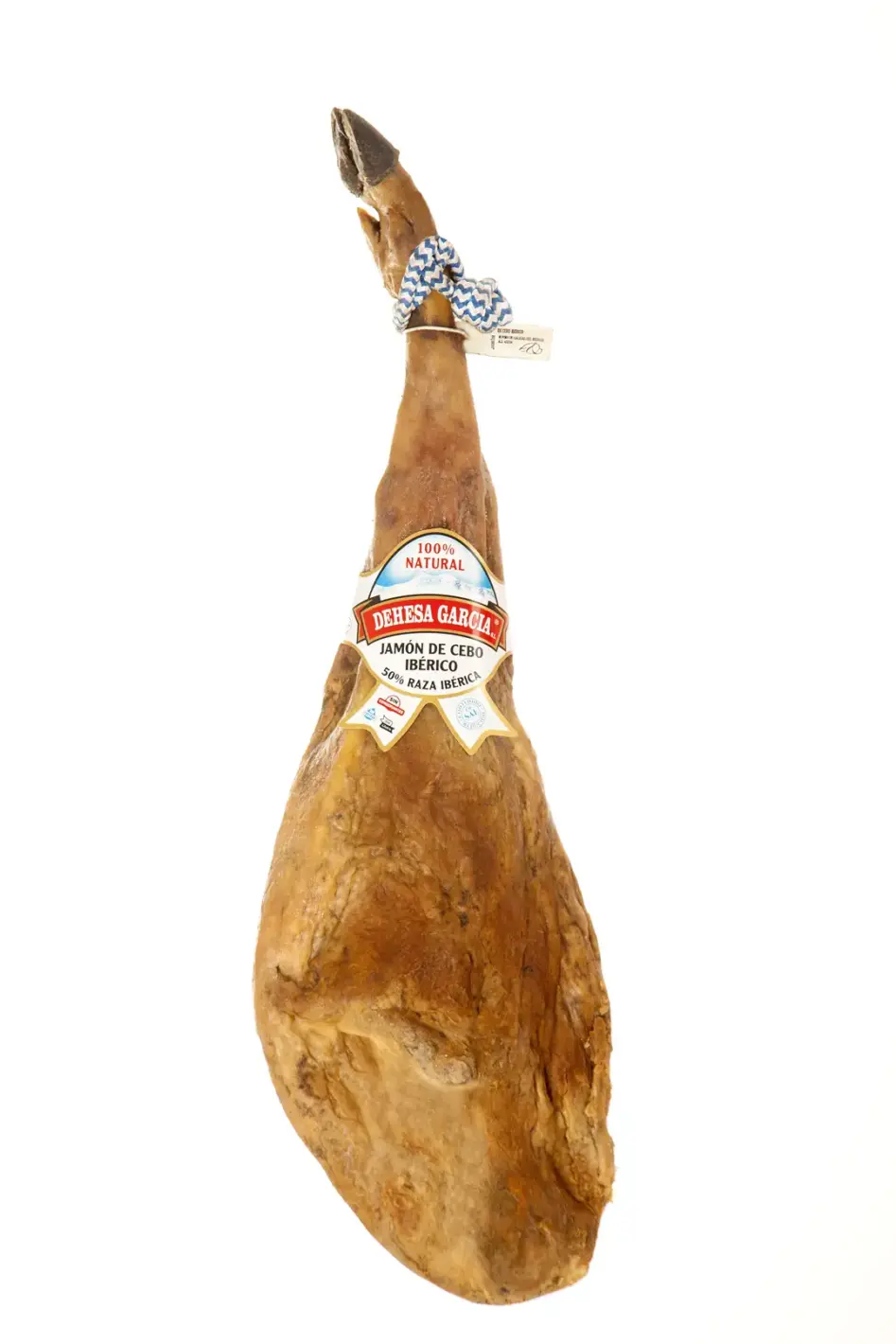 Jamón cebo iberico 50% raza iberica 100% natural
